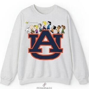 Auburn The Gang Snoopy Sports Retro Fan Gift Sweatshirt